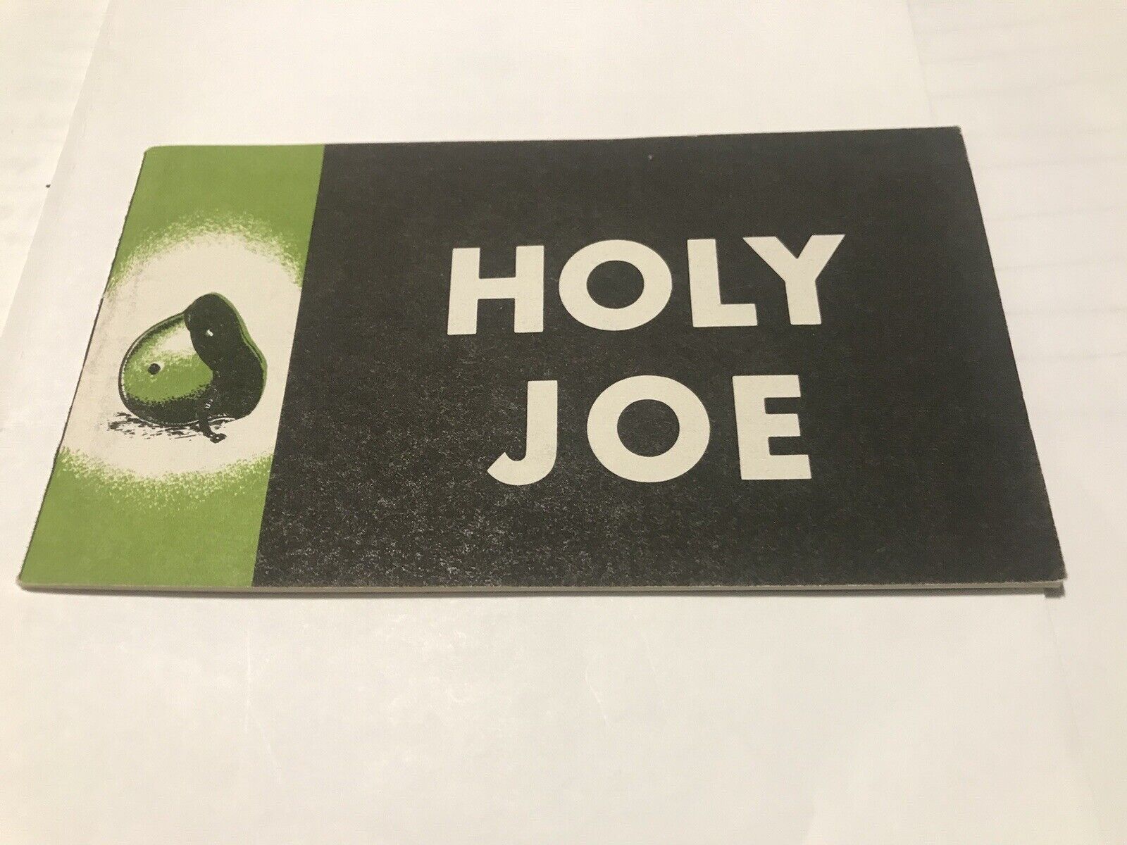 Holy Joe  Chick Tract Printed In 1970. Rare Tract With No J.T.C. On Front Cover