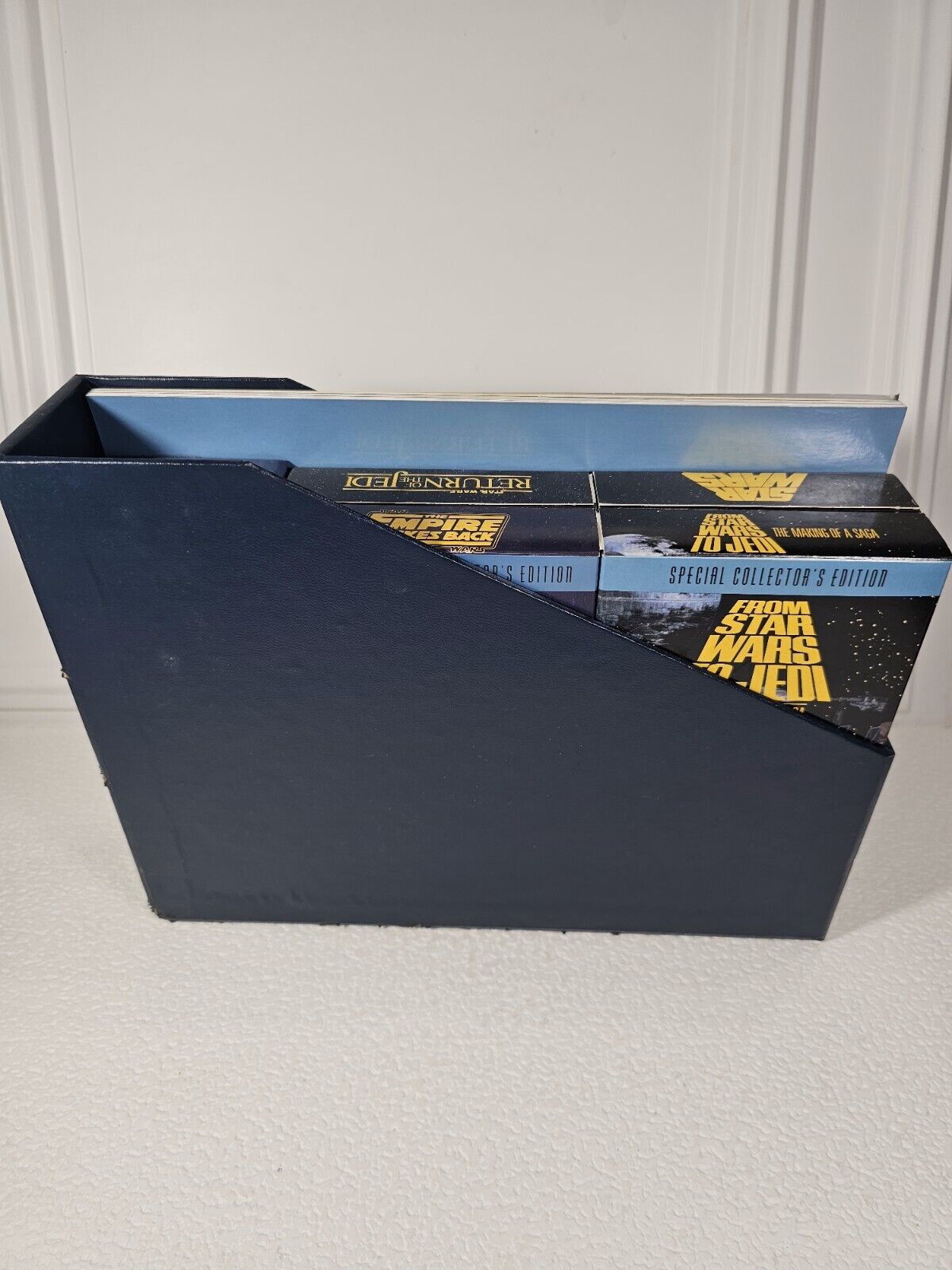 VTG 1992 The Star Wars Trilogy Letterbox Collector's Edition,VHS Set, No Lid