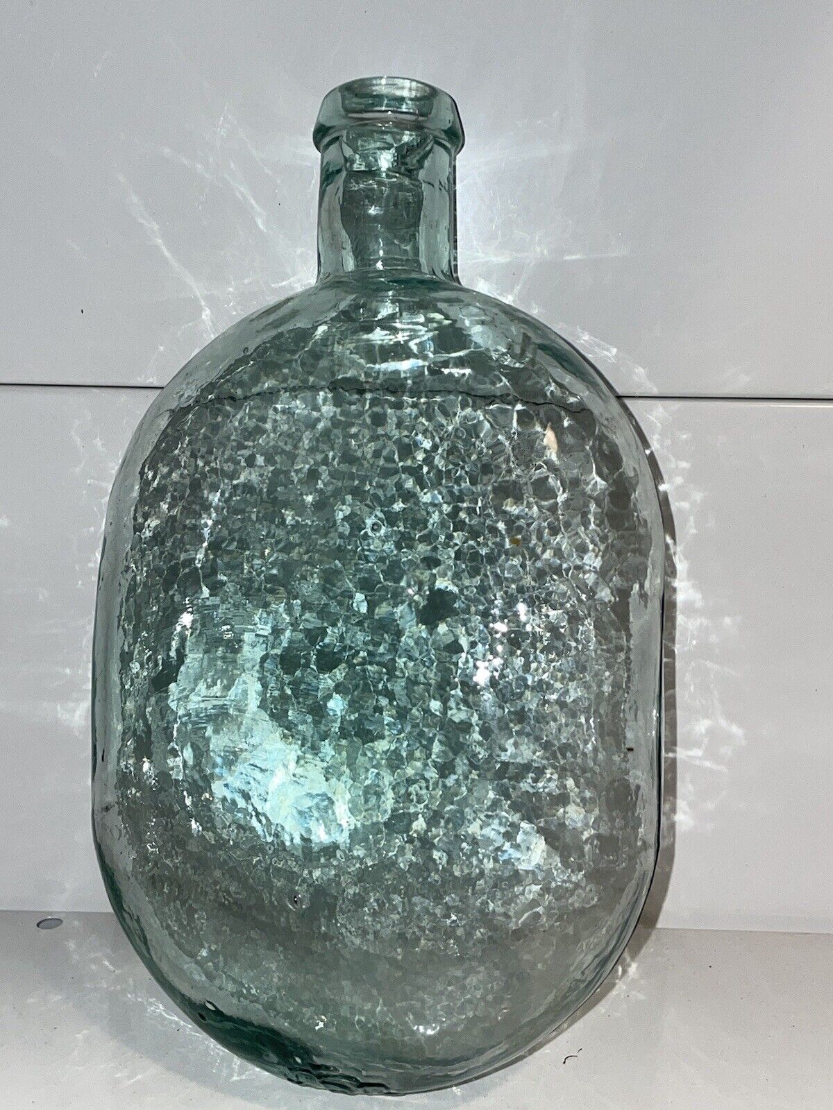 Rare soldier's glass flask