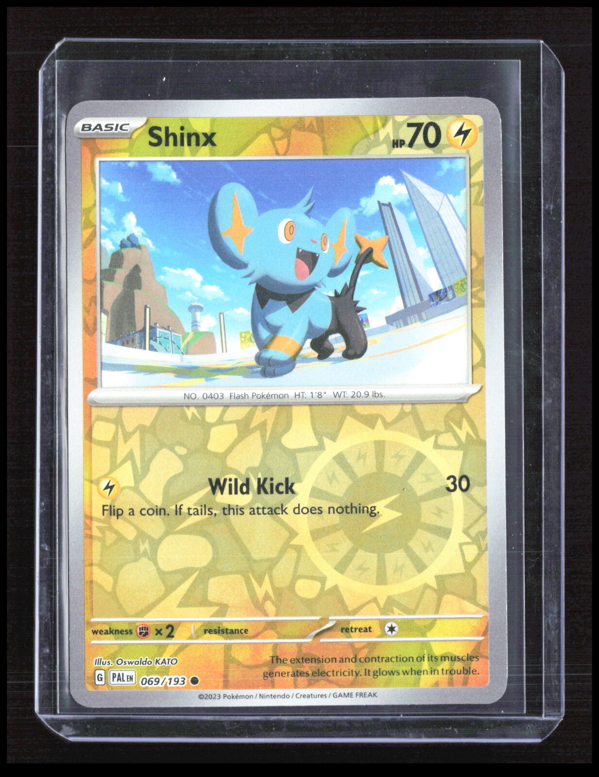Shinx 069/193 Reverse Holo SV02: Paldea Evolved Pokemon tcg Card CB-2-1-D-4