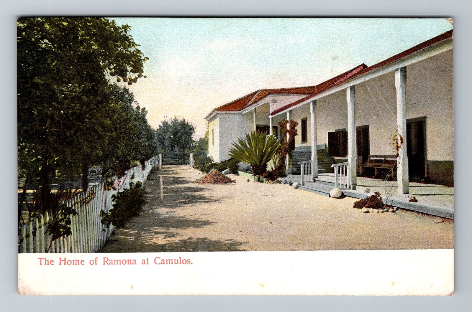 Camulos CA-California, The Home Ramona, Vintage Postcard