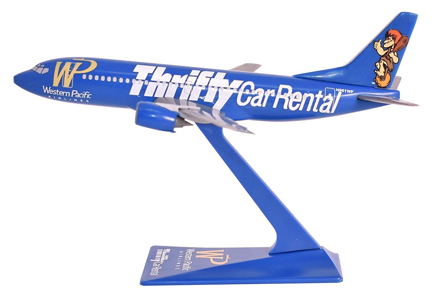 Flight Miniatures Western Pacific B737-300 Thrifty Desk Top 1/200 Model Airplane