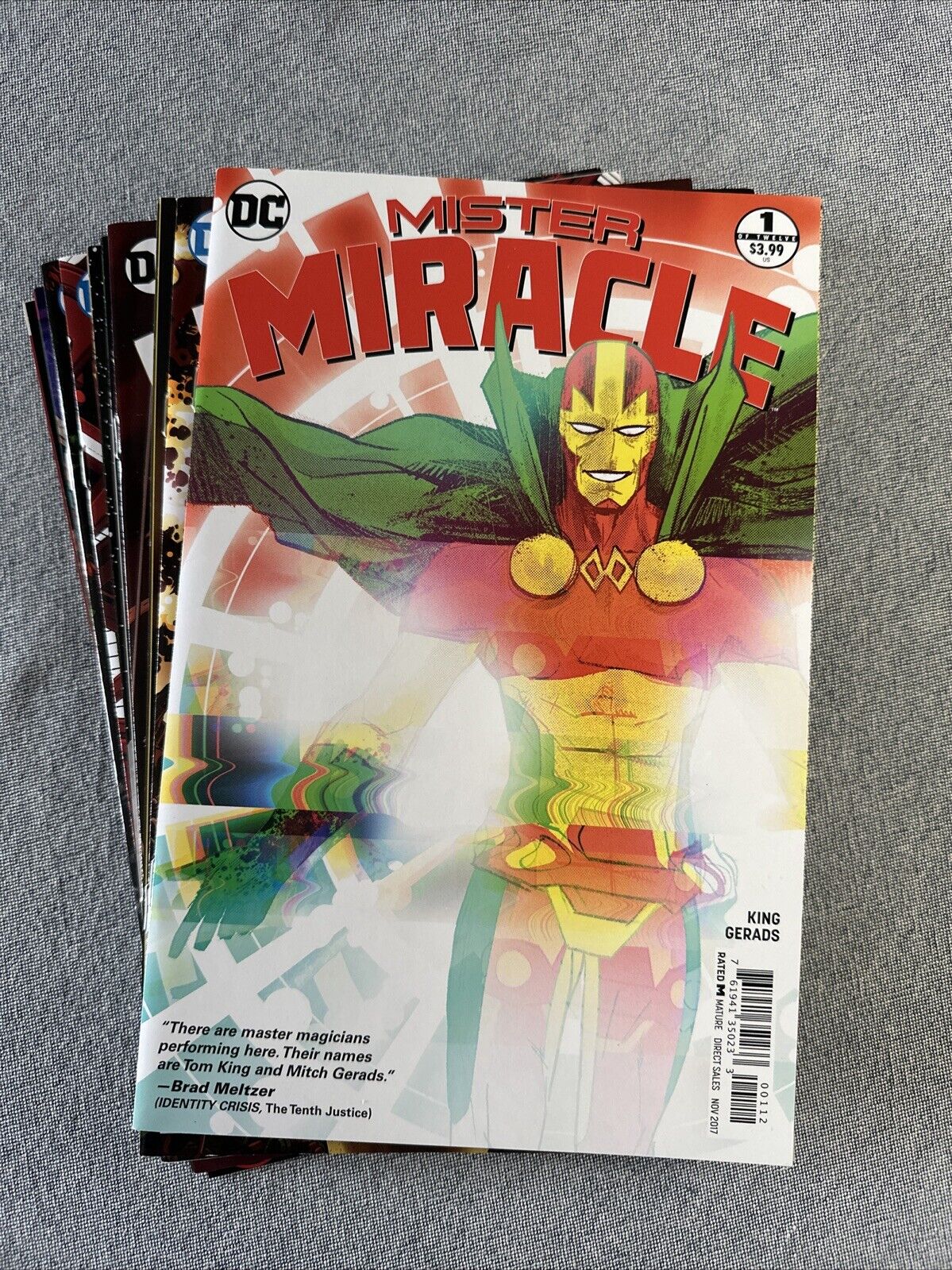 Mister Miracle #1-12 Lot By Tom King And Mitch Gerads Complete DC 2017 series