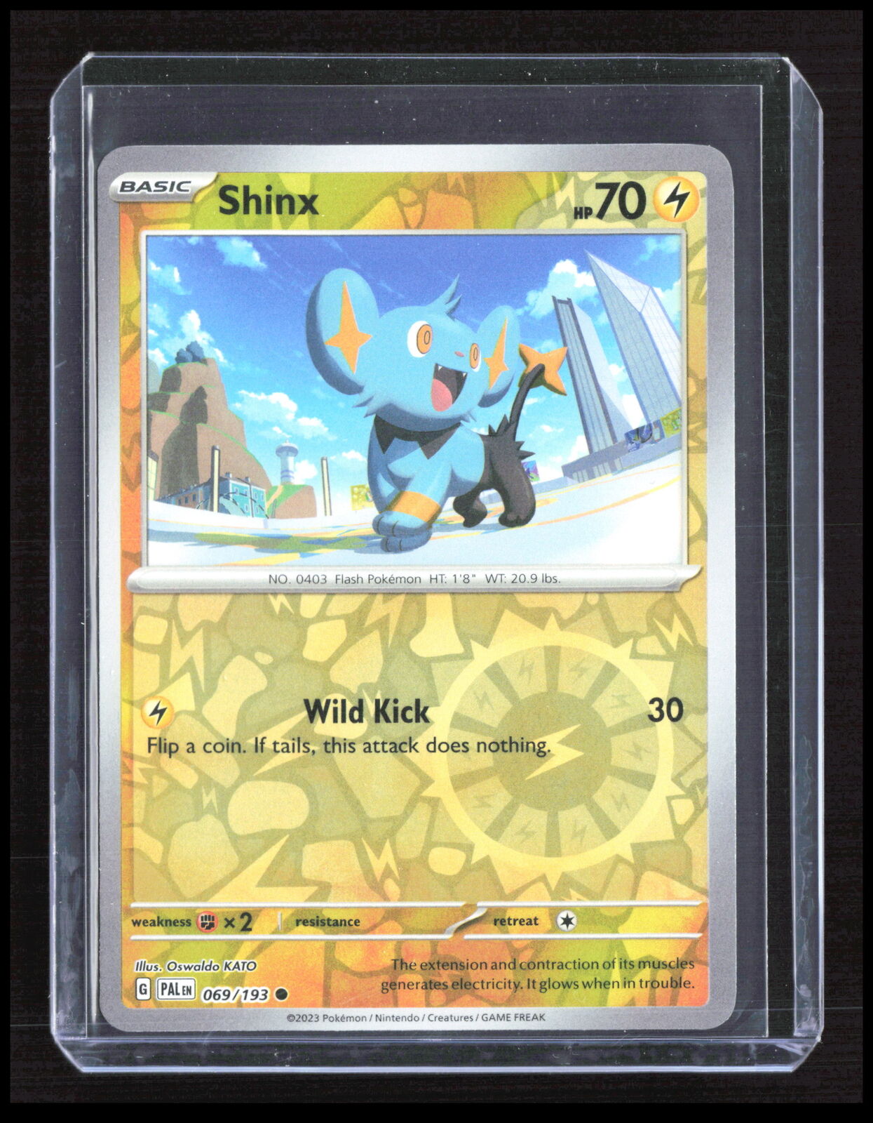 Shinx 069/193 Reverse Holo SV02: Paldea Evolved Pokemon tcg Card CB-2-1-D-5