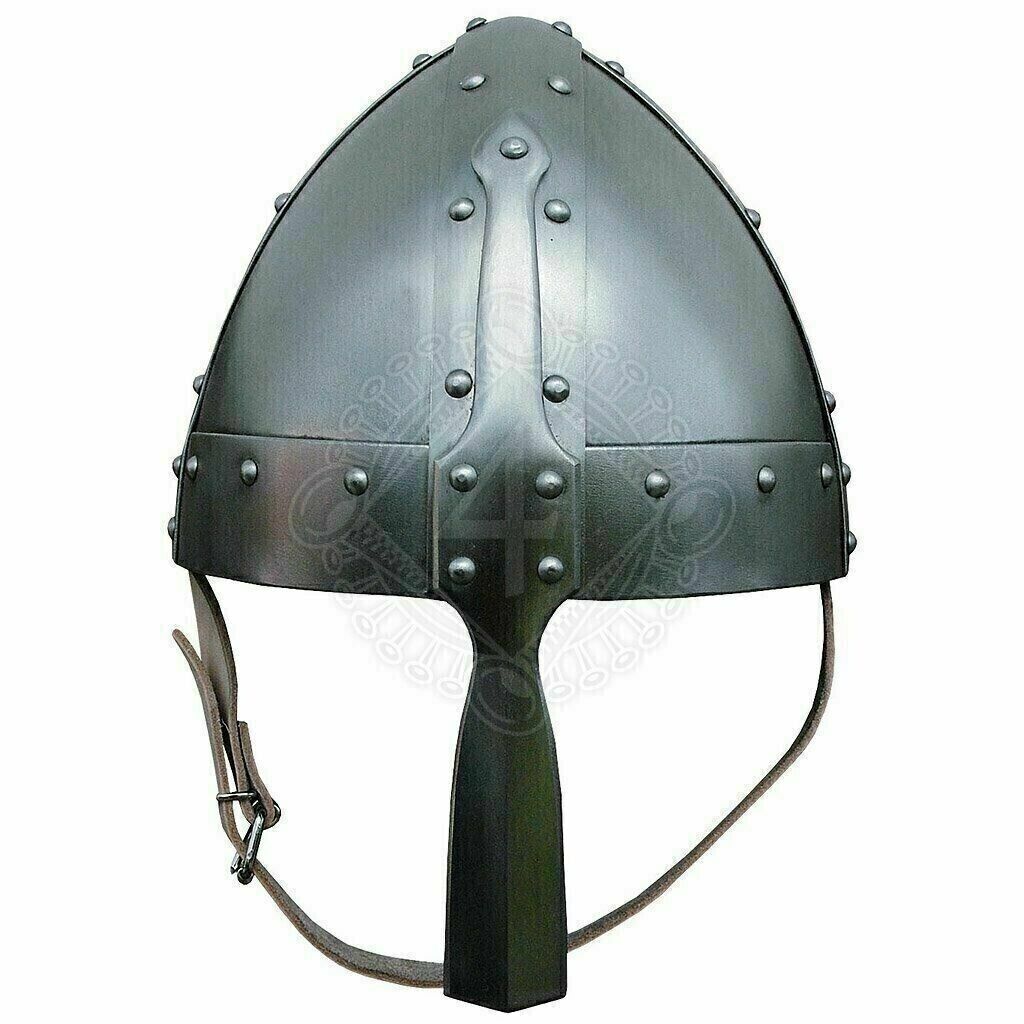 Medieval Norman Nasal Helm Knight Helmet 18 Gauge Steel Larp Re-enactment armor
