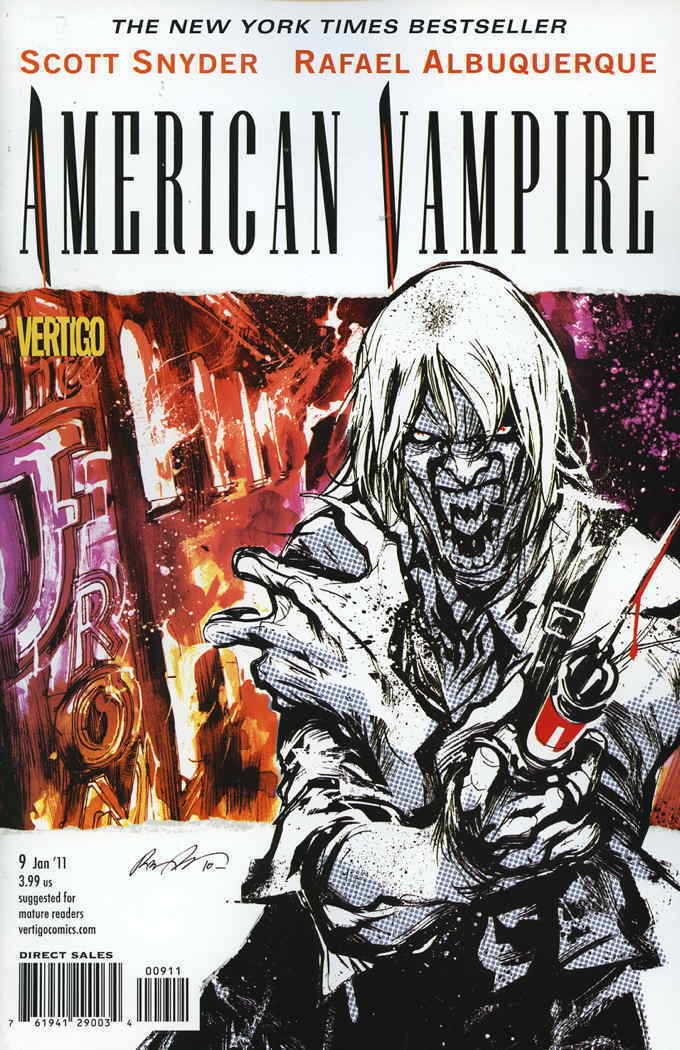 American Vampire #9 VF/NM; DC/Vertigo | Scott Snyder - we combine shipping