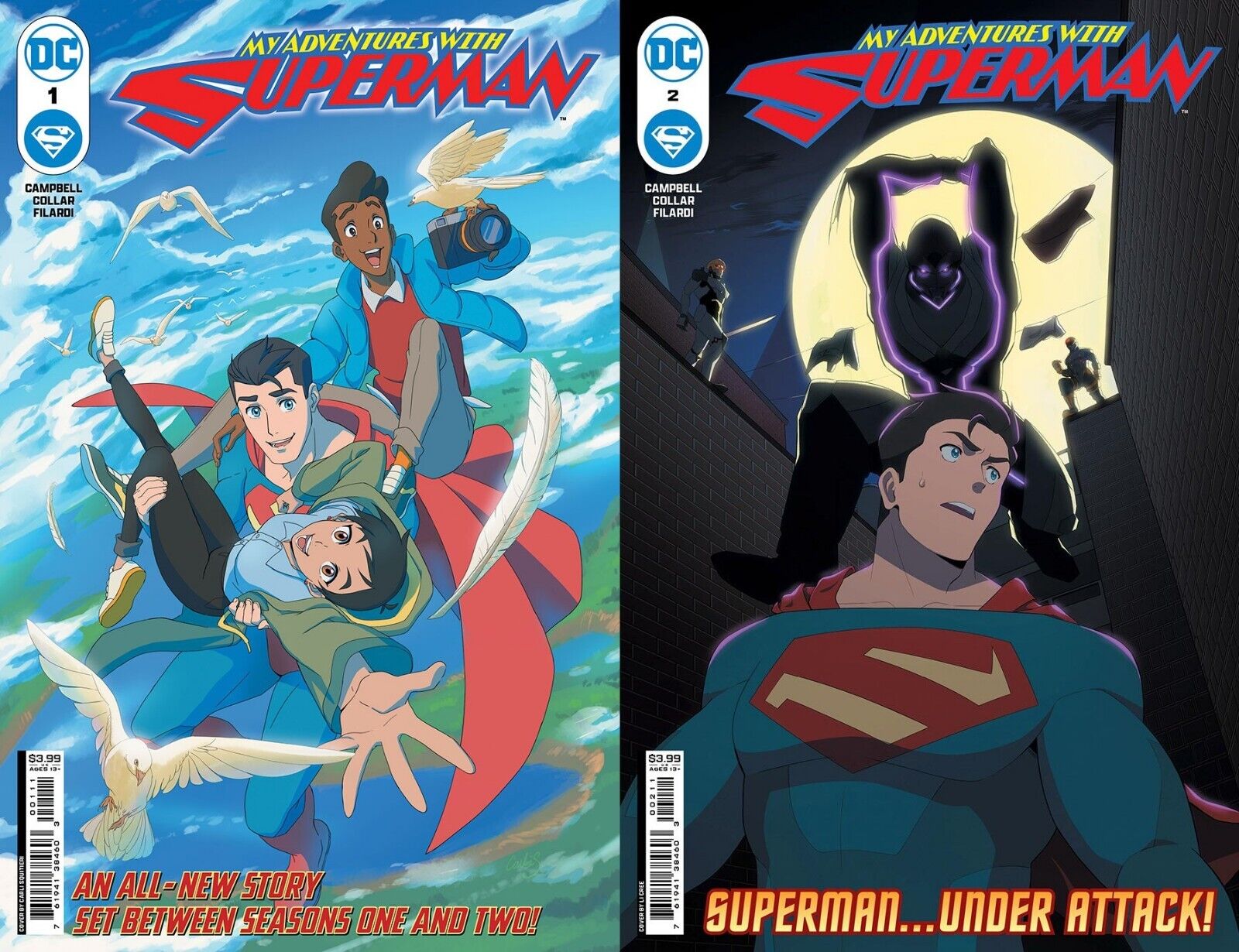 MY ADVENTURES WITH SUPERMAN 1 & 2 CVR A NM CARLI SQUITIERI DC COMICS 2024