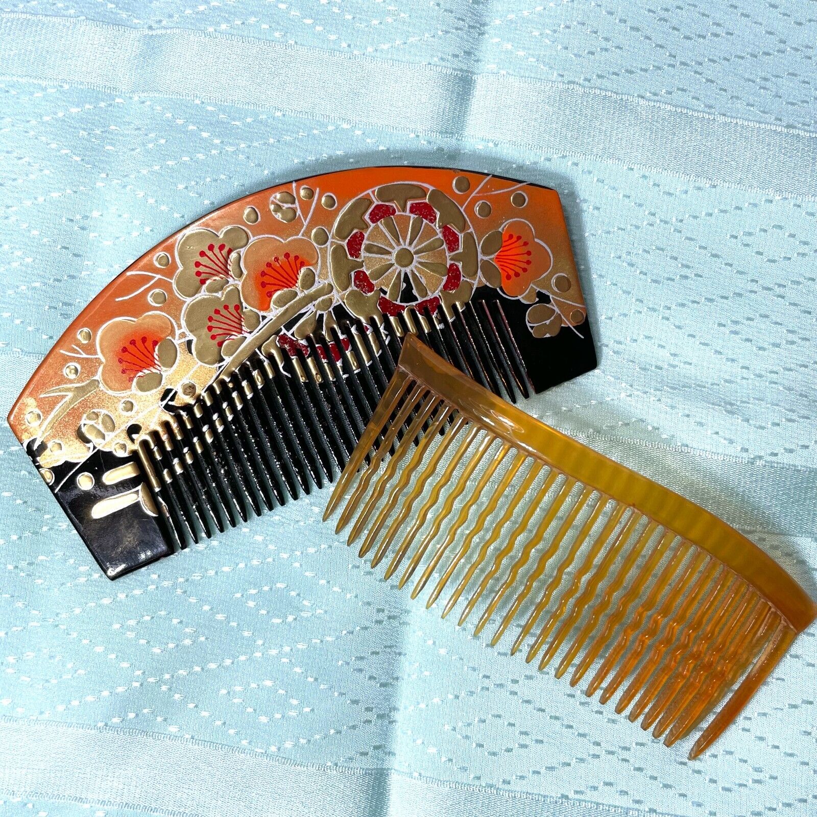 [Vintage]Hair Comb kushi Kanzashi Japanese Kimono accessories RADEN Ornament