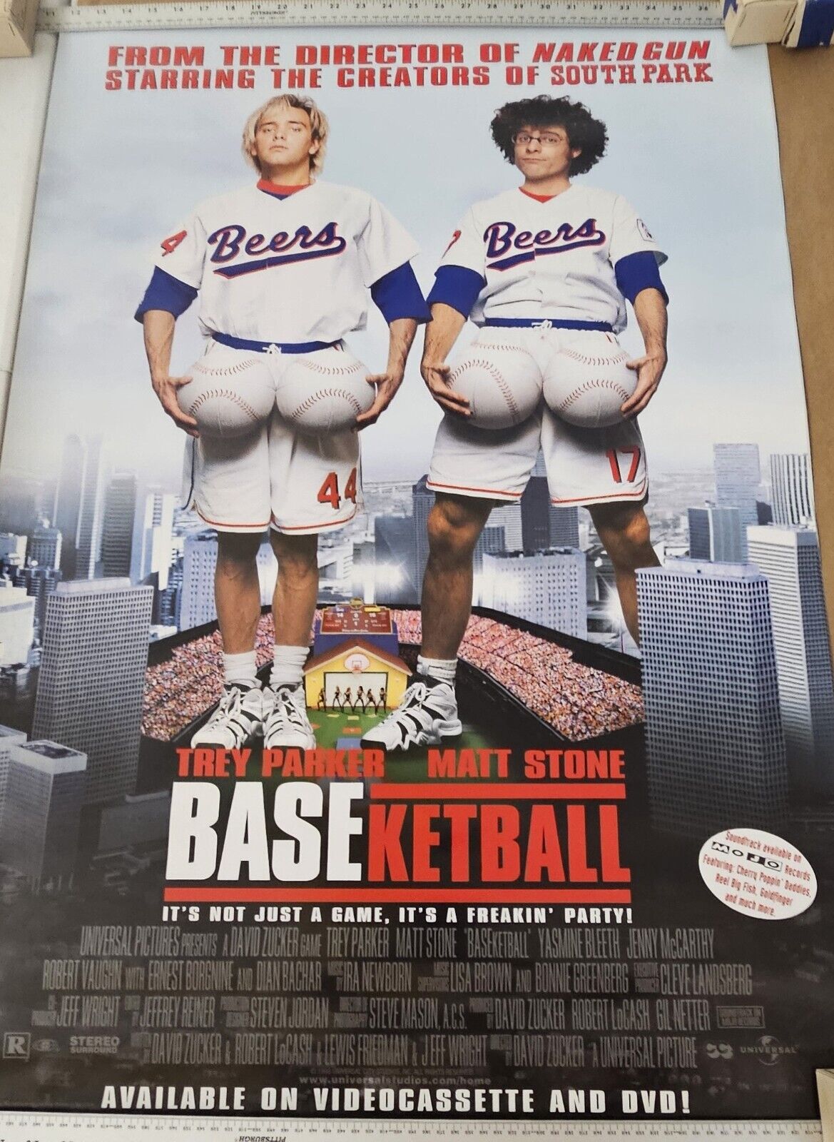 Baseketball DVD promotional Movie poster