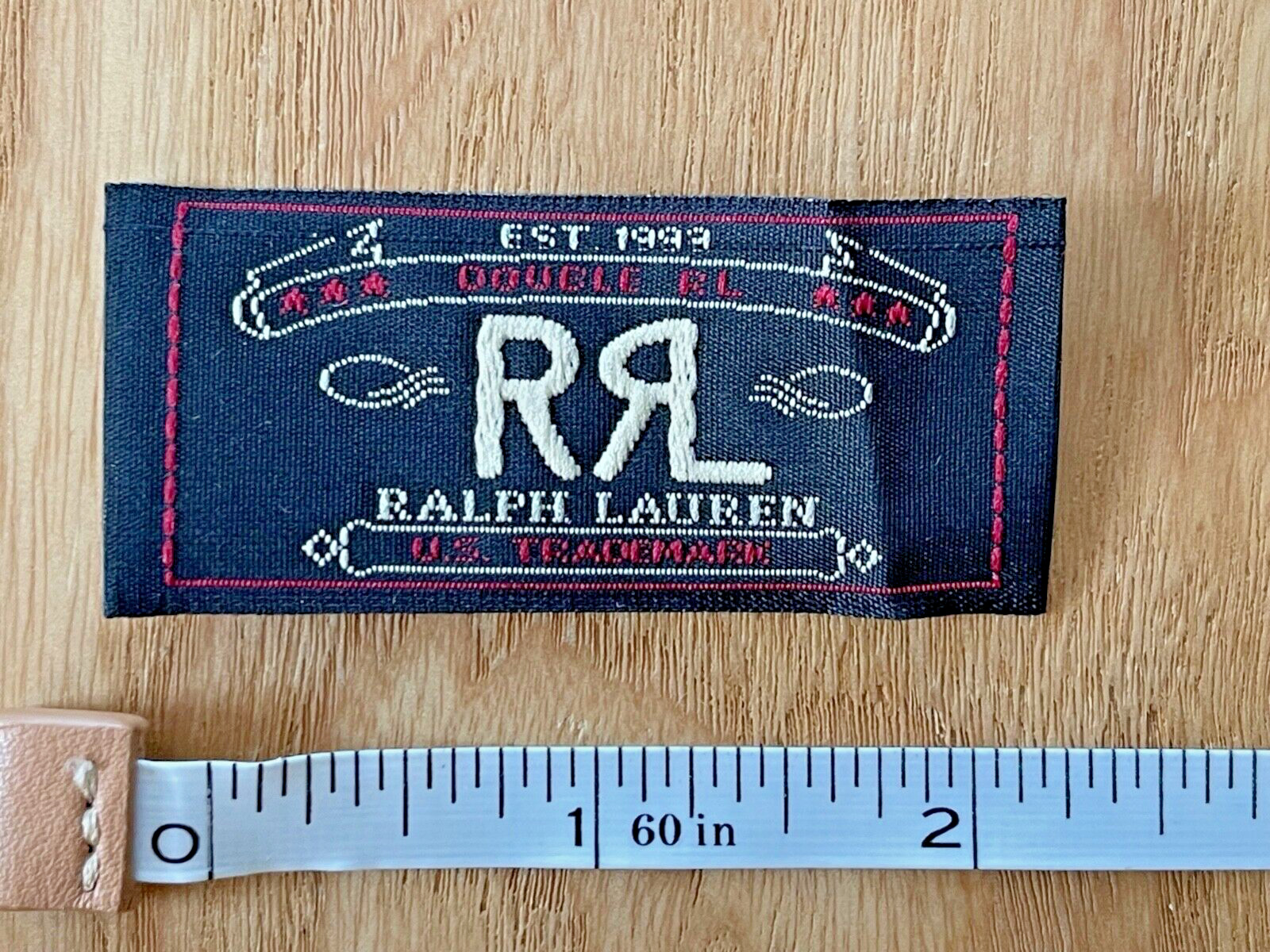 Vintage dead stock Polo Ralph Lauren labels RRL Double RL main label new