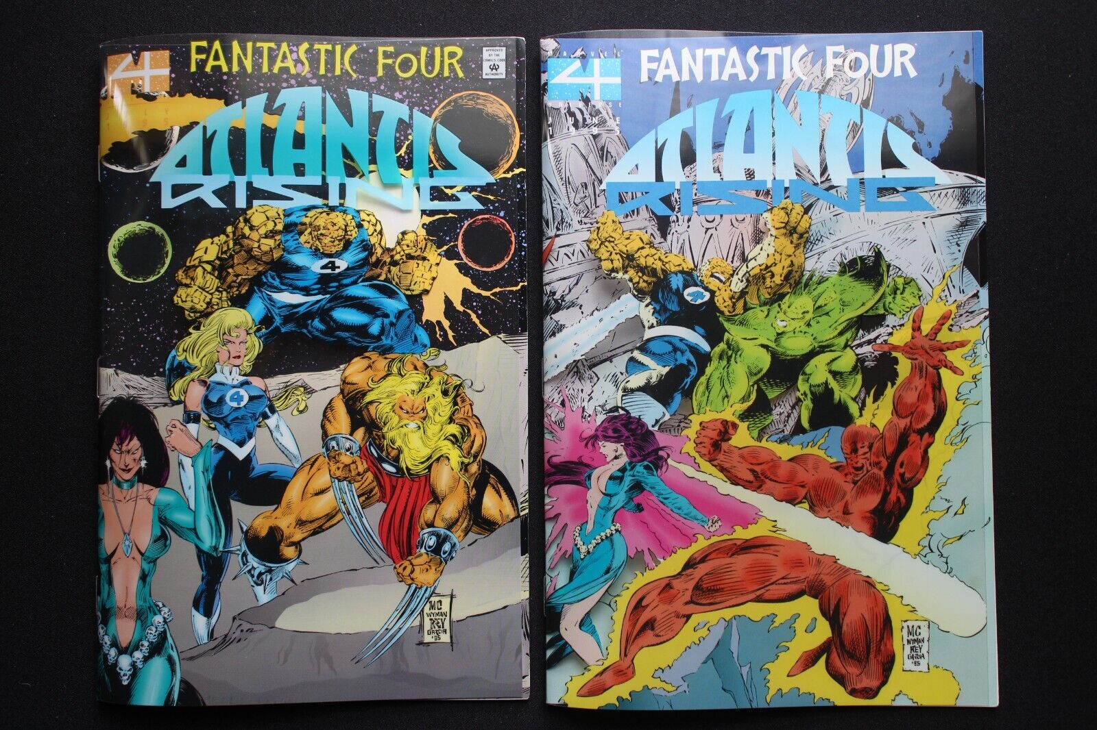 Vintage Comics - *FANTASTIC FOUR ATLANTIS RISING* #1 and #2 EXCELLENT CONDITION