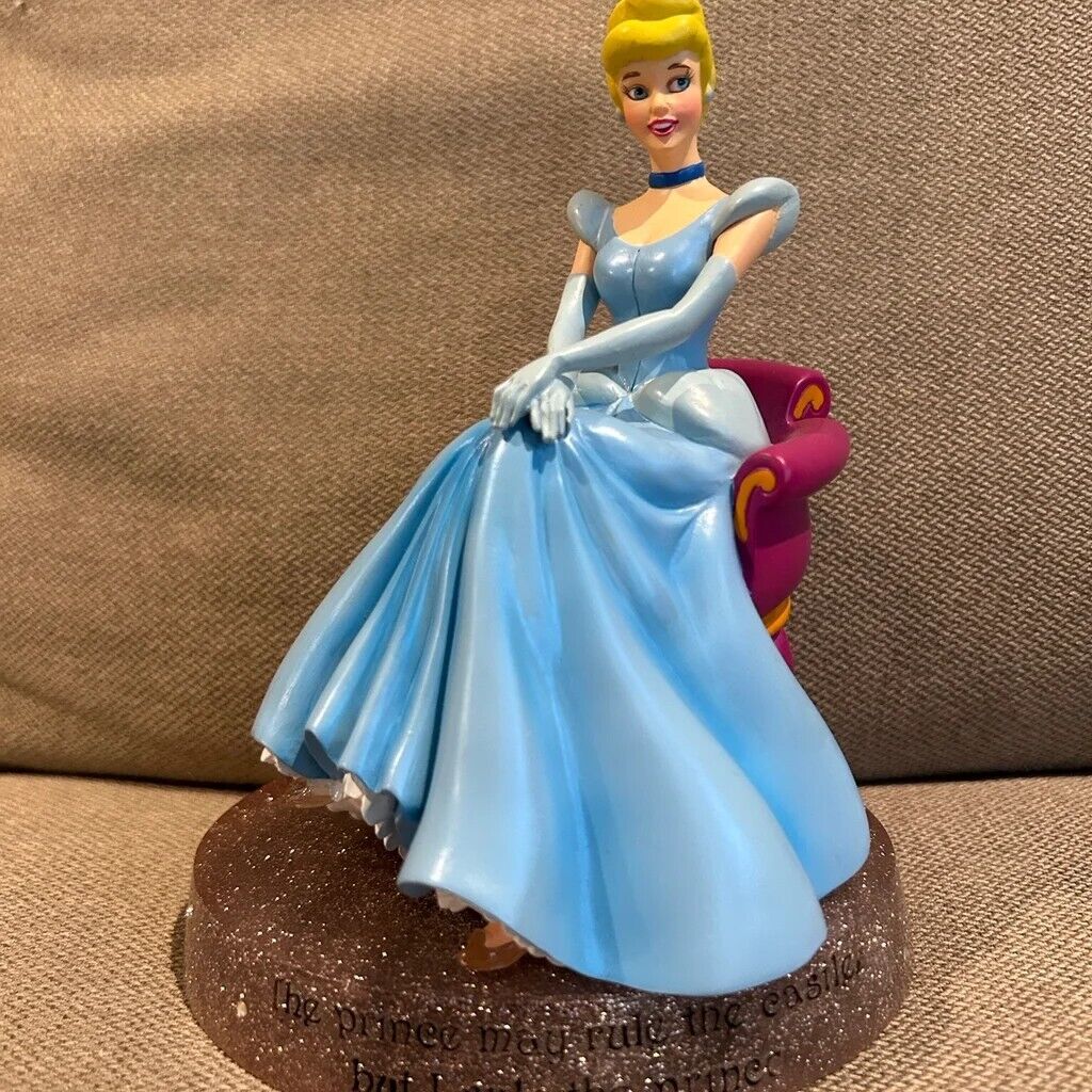RARE Westland Giftware Life According To Disney Princesses #17851 Cinderella 6”