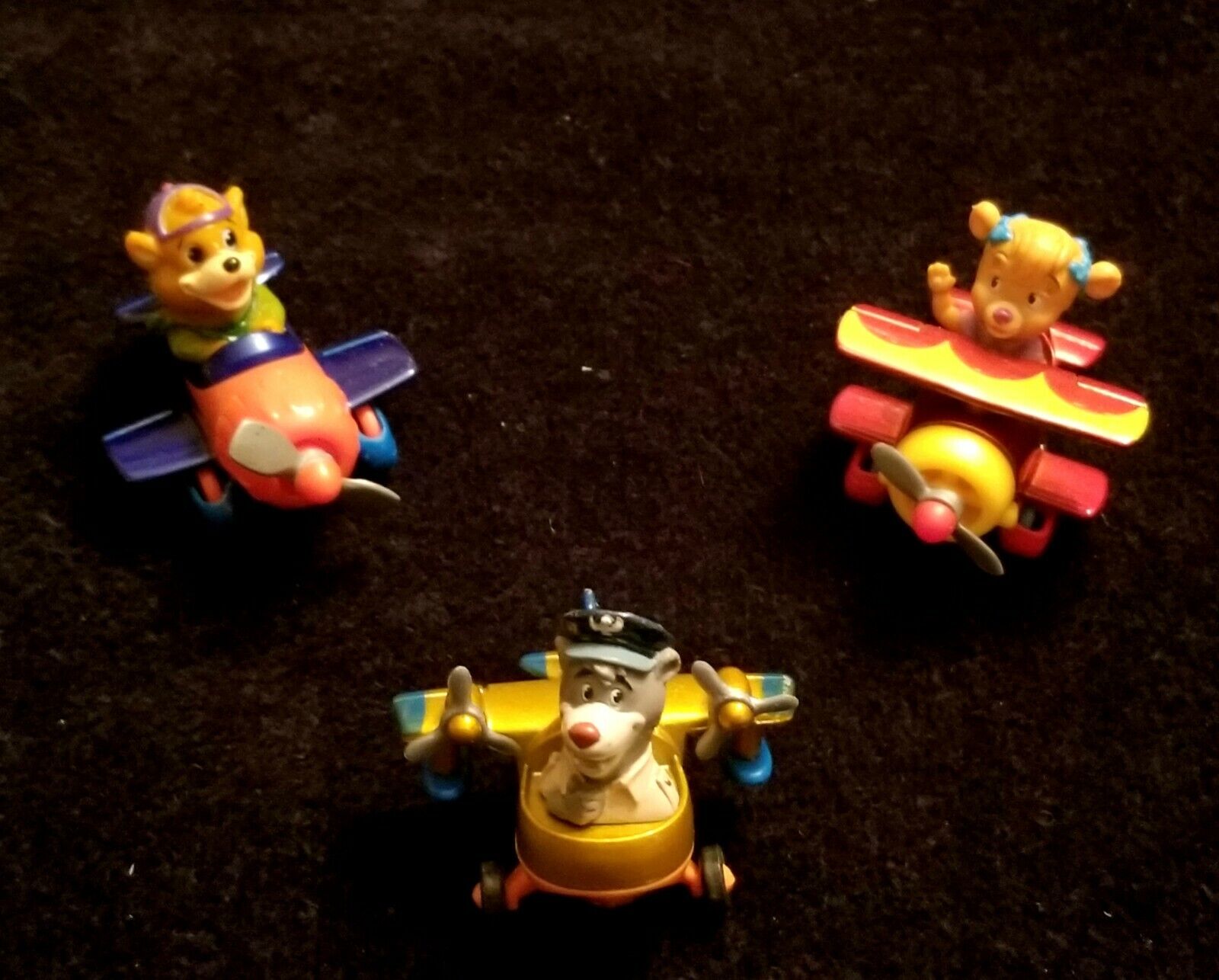 Lot Of Vintage Disney Rescue Rangers Airplane Toys