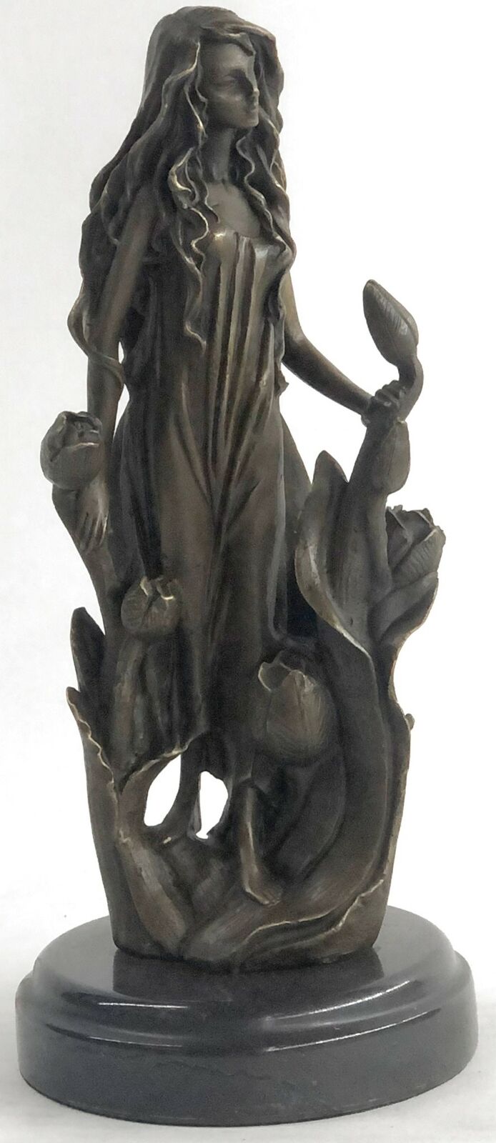Modern Art Abstract Mother Nature By J.Mavchi Bronze Sculpture Statue Home Figur