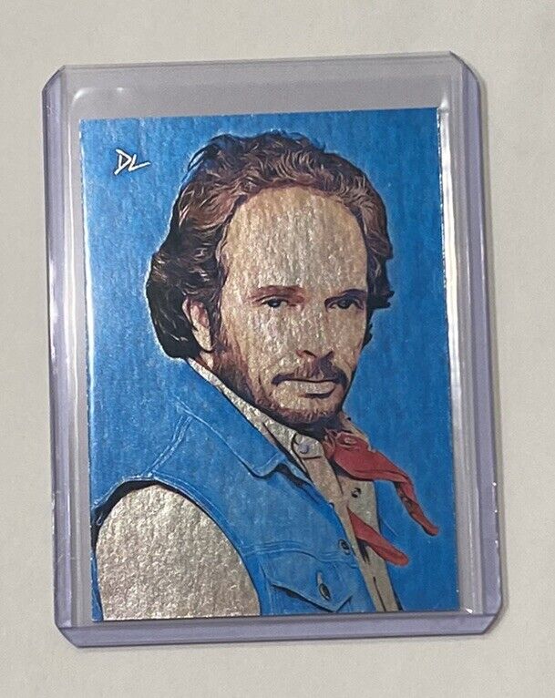 Merle Haggard Platinum Plated Artist Signed “Country Legend” Trading Card 1/1