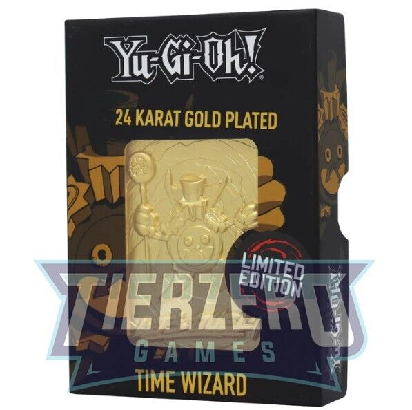 Yugioh Time Wizard Limited Edition Gold Card