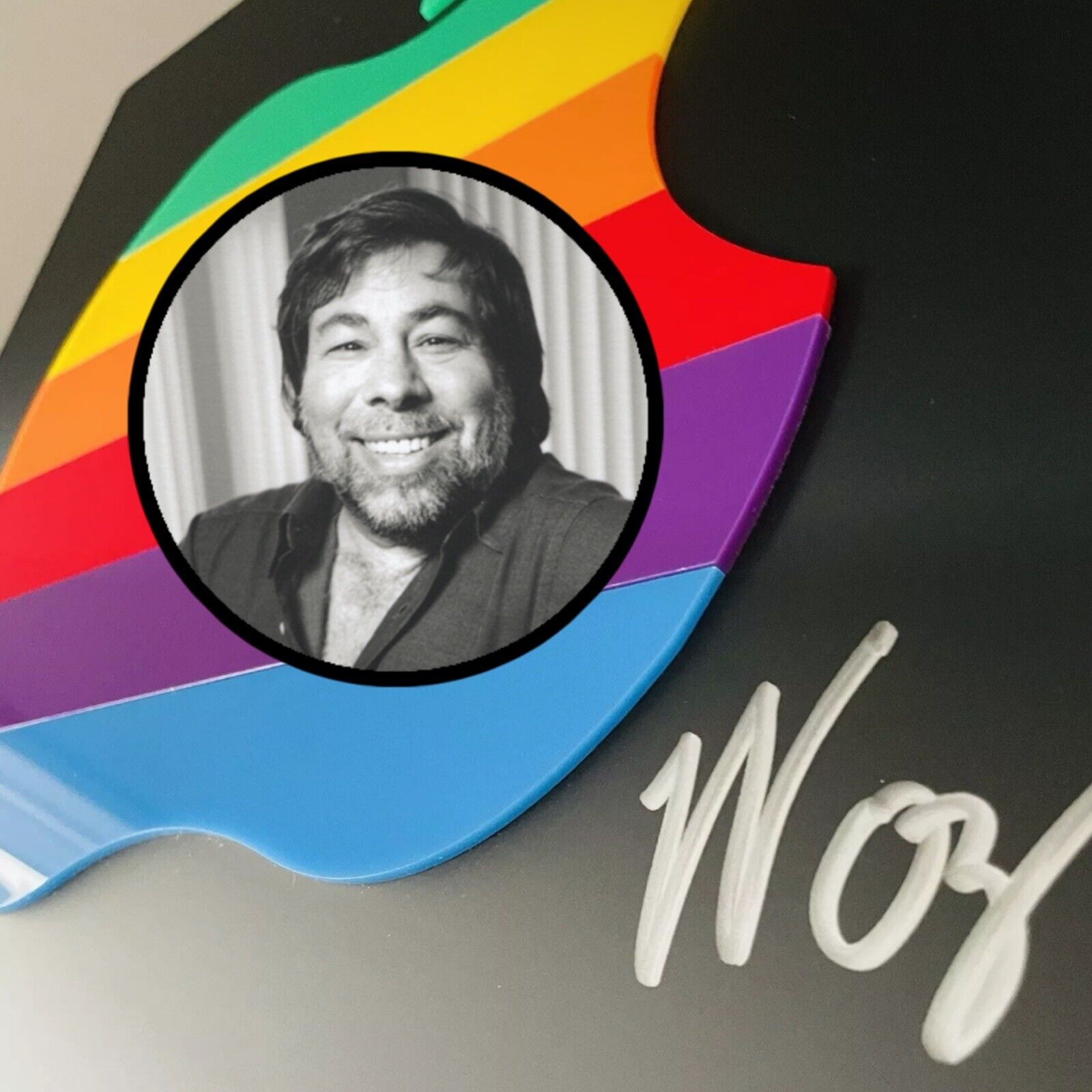 🔥COA Steve Wozniak Signed Signature Apple Macintosh Computers Sign Autograph
