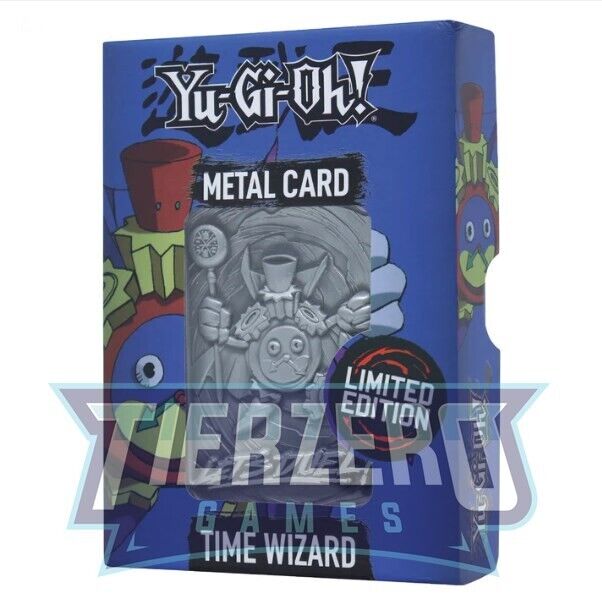 Yugioh Time Wizard Limited Edition Metal Card
