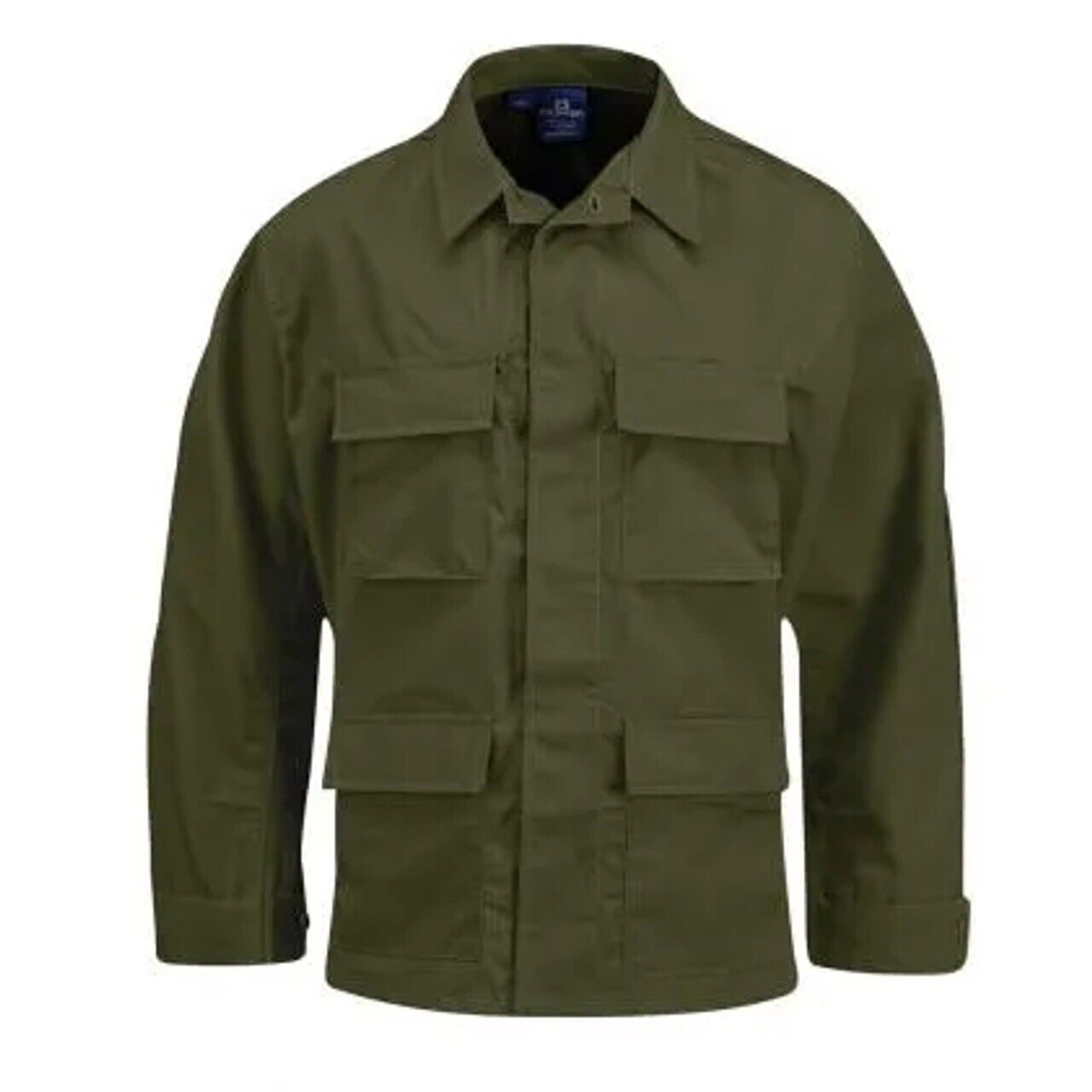 Men’s Propper Green BDU Coat - 100% Cotton Ripstop Size Small Short