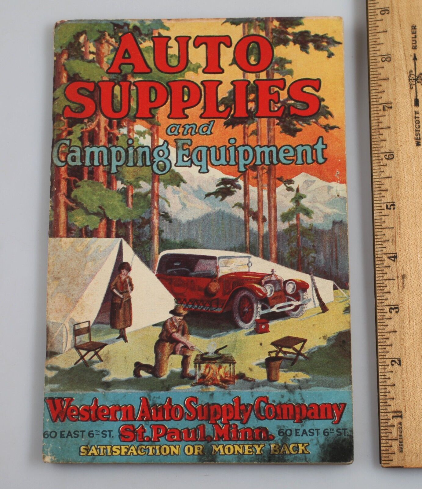 Vintage 1922 Western Auto Supply and Camping Equipment Catalog St. Paul MN