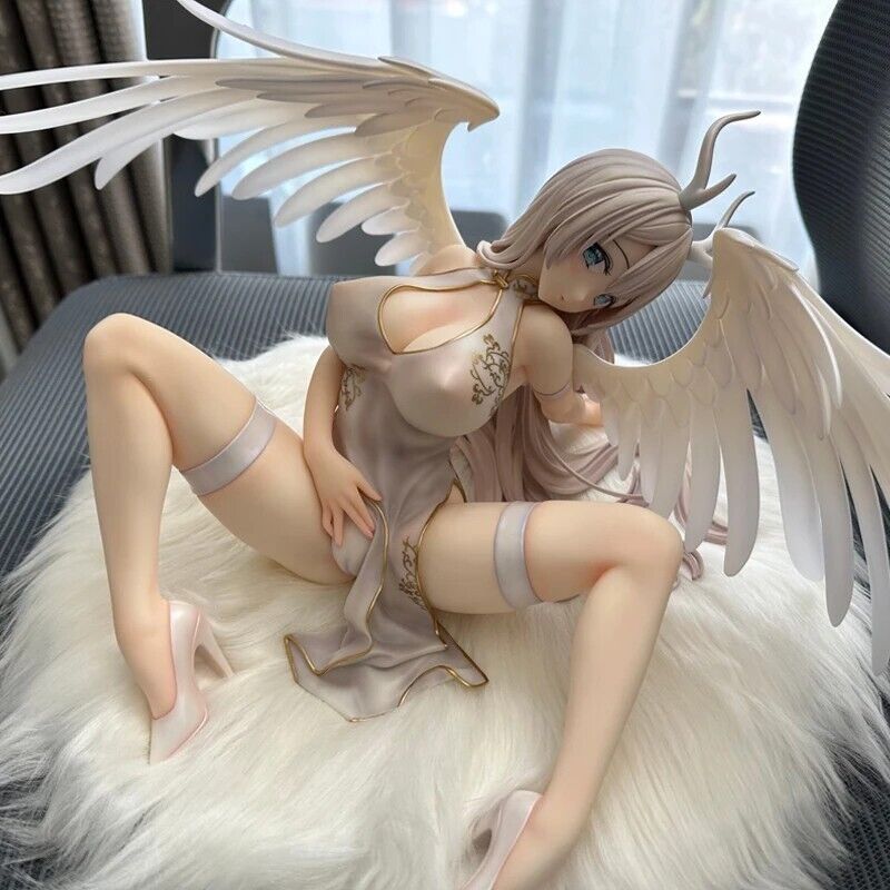 Skytube Anime Sexy Girl PartyLook White Angel Action Figure Adult Model Doll Toy