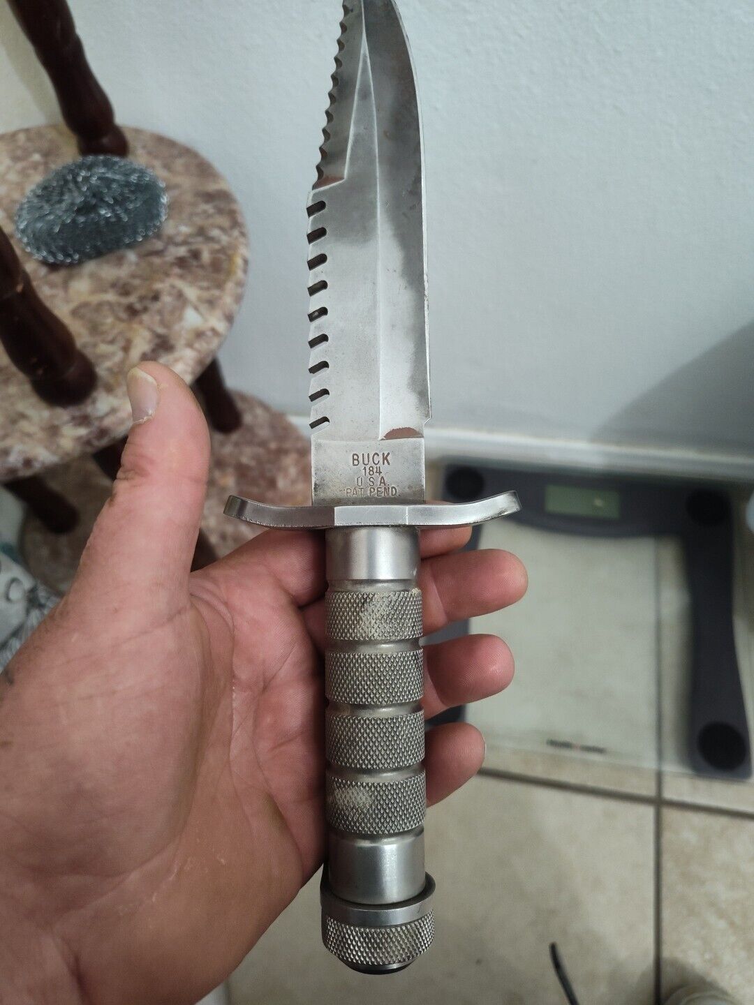 Vintage BUCK KNIFE BUCK Master 184 Pat Pend ORIGINAL