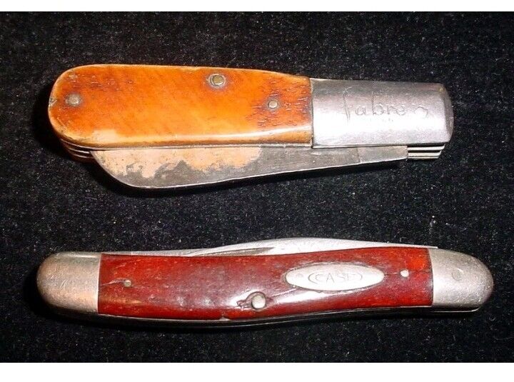 lot of  Case, Tested knife knives ( Case Other Fabre,named Acessory 1920s