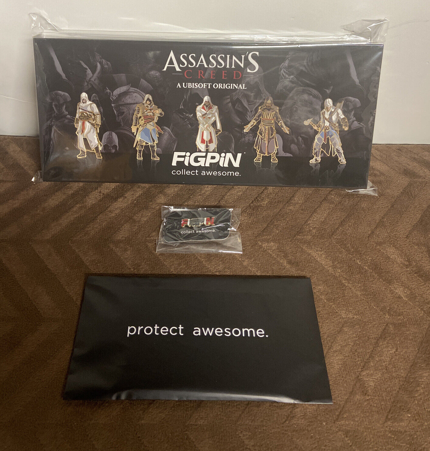 Assassin's Creed Deluxe Box Set 2022 Edition Locked + Logo Pin ~ New • Sealed