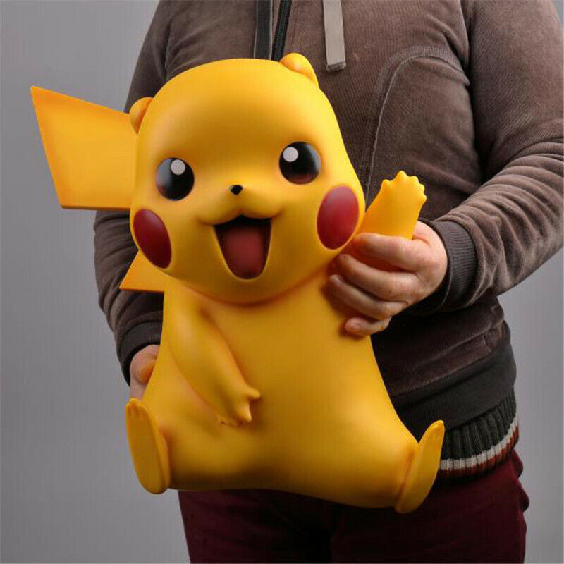 1/1 Pokémon Pikachu Statue Model GK Poké Resin/PVC Collections Big Toy Xmas Gift