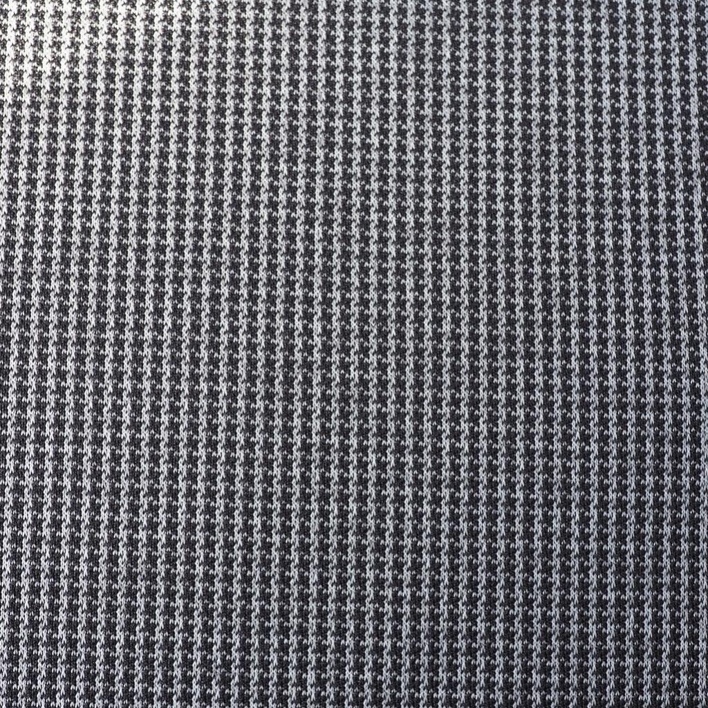 Vintage 1970\'s Gray White Cotton Polyester Blend Fabric 60\