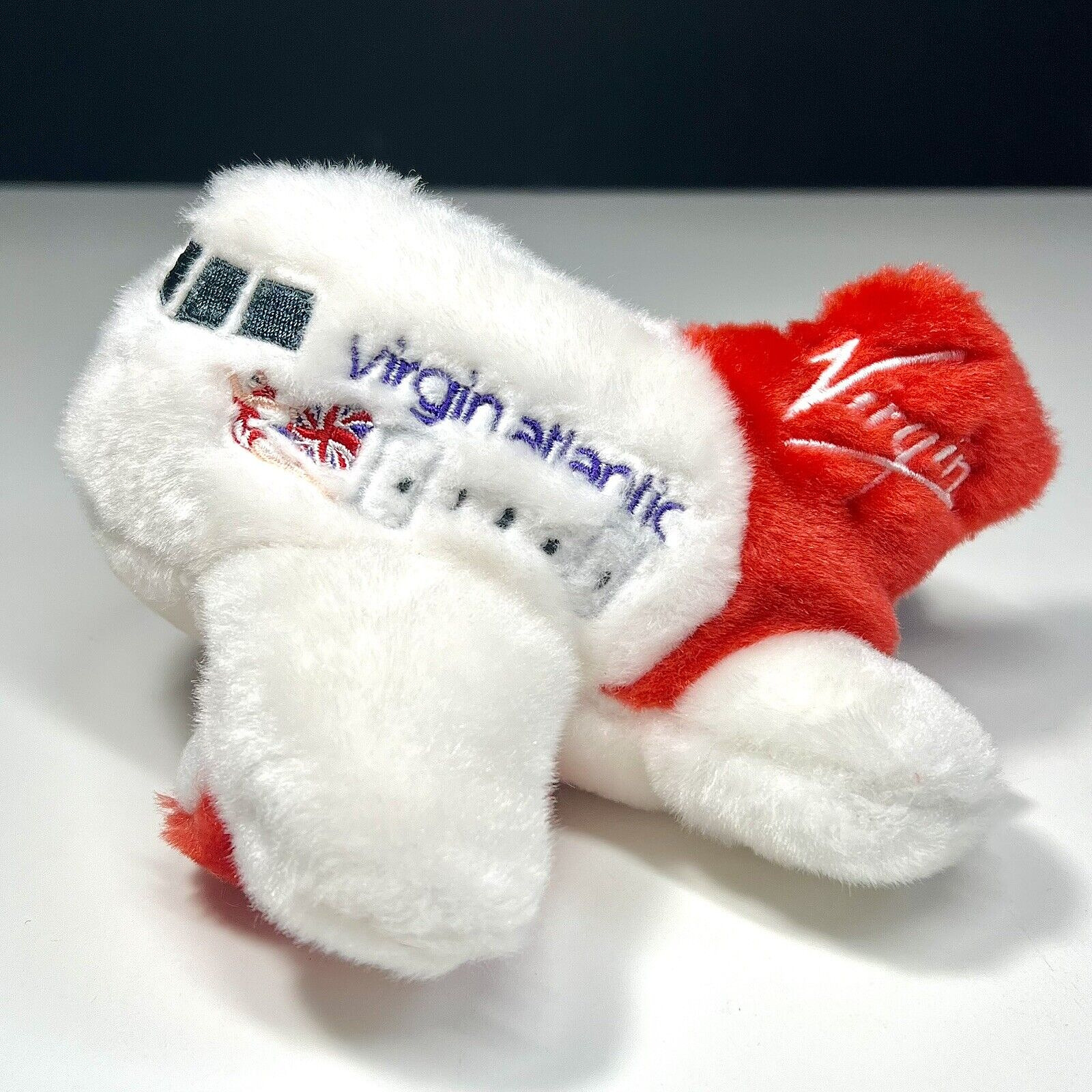 Virgin Atlantic 747 Soft Plush Airplane Stuffed Animal Toy Virgin Airlines