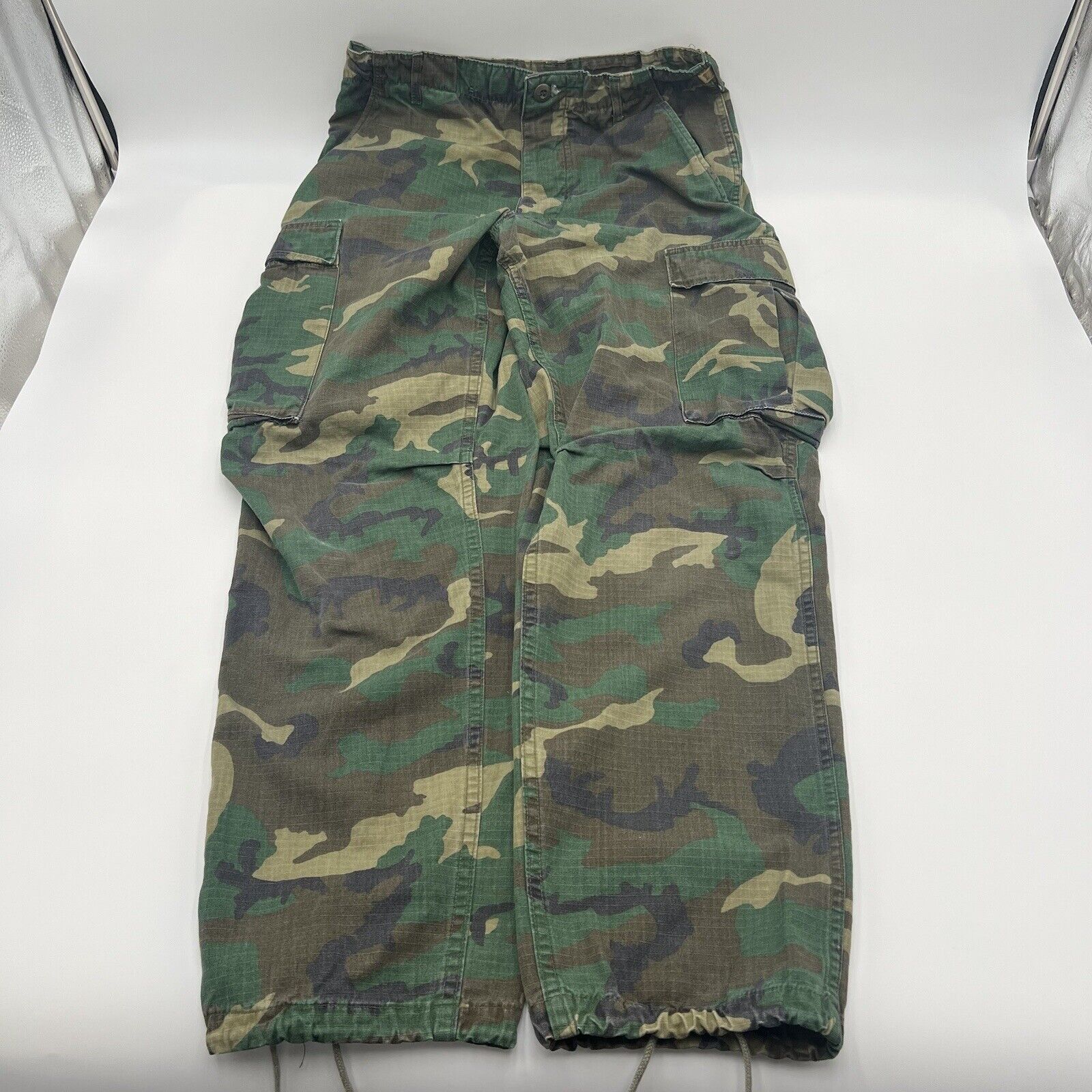 Men\'s Propper Ripstop Trousers RDF ERDL Camouflage Poplin Class 2 Small Regular