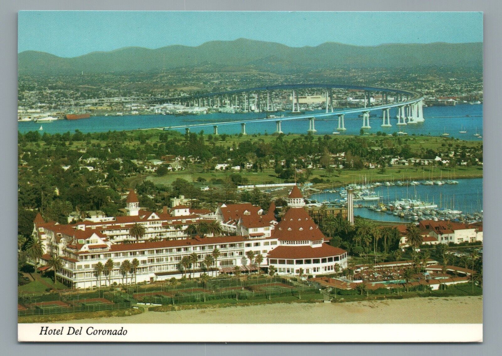 Hotel Del Coronado San Diego California Continental Postcard Posted