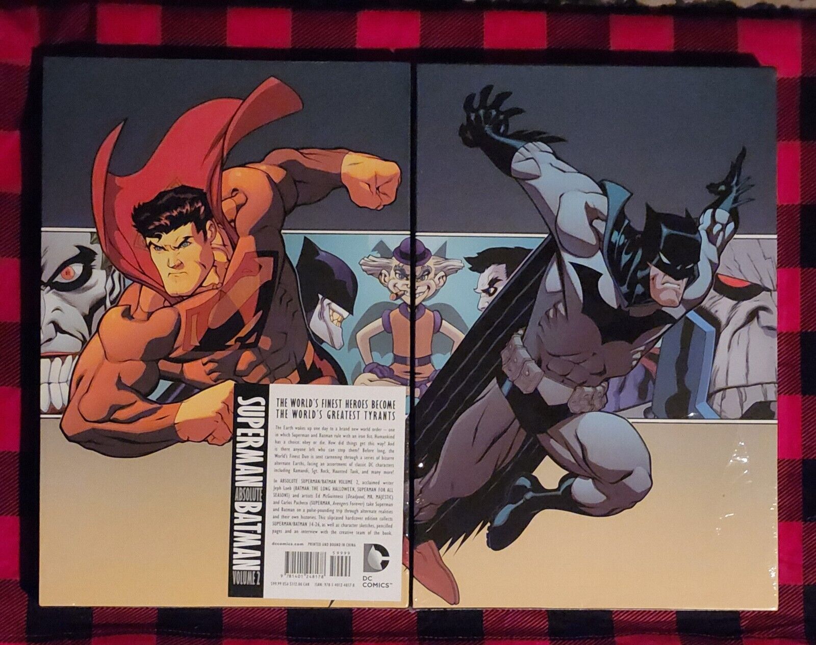 DC ABSOLUTE SUPERMAN BATMAN VOL 2 Hardcover HC - MSRP $100 Sealed 