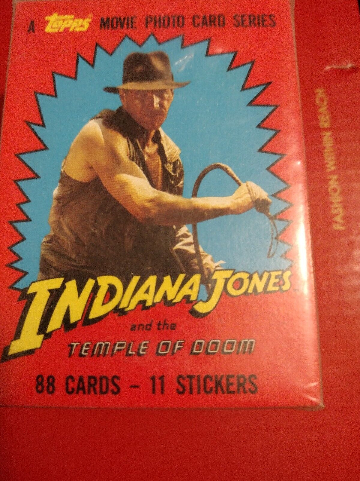 1984 Topps Indiana Jones And The Temple Of Doom 88 Card  Complete Set $65 Obo