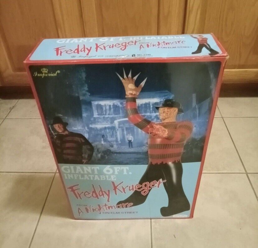 1984 Freddy Krueger Nightmare On Elm Street 6 Ft Inflatable NOS🔥🔥🔥