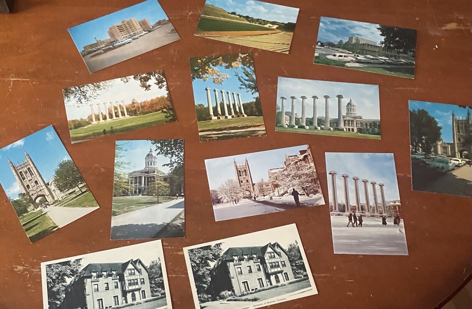 Vintage Postcard Lot - Columbia / University Of Missouri / Mizzou