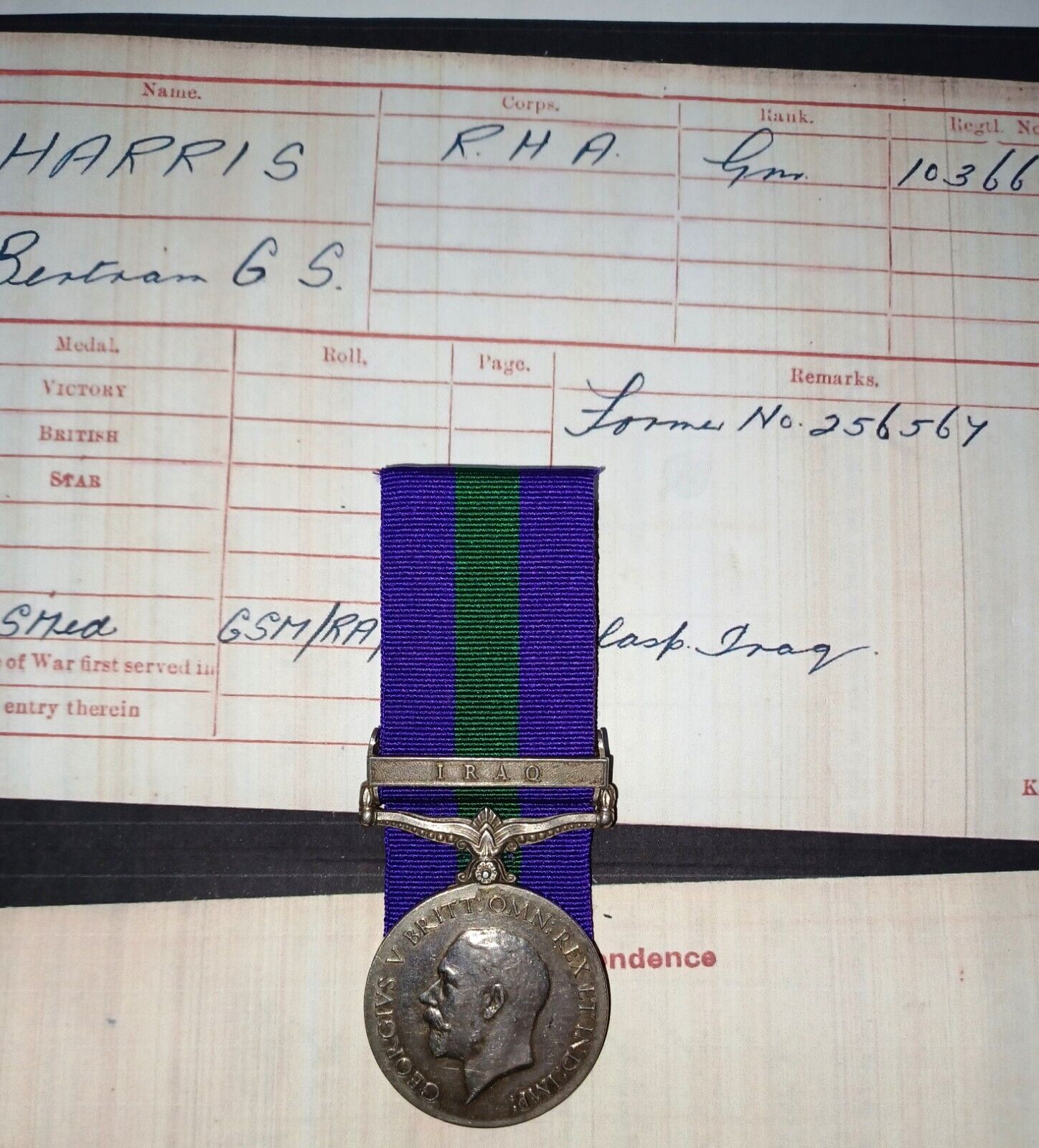 General Service Medal 1918 \