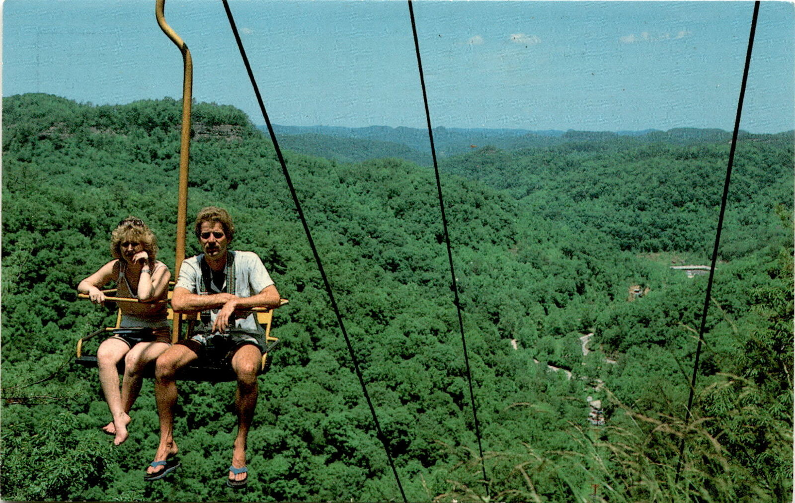 Vintage Postcard: Stunning Views of Kentucky's Mountains