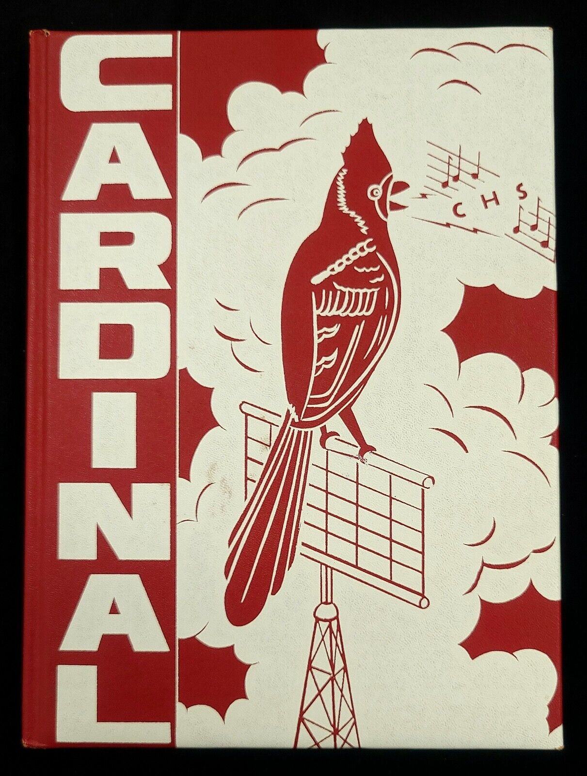 1951 The Cardinal Yearbook Carrington High School ND Grades 7-12 Great Photos