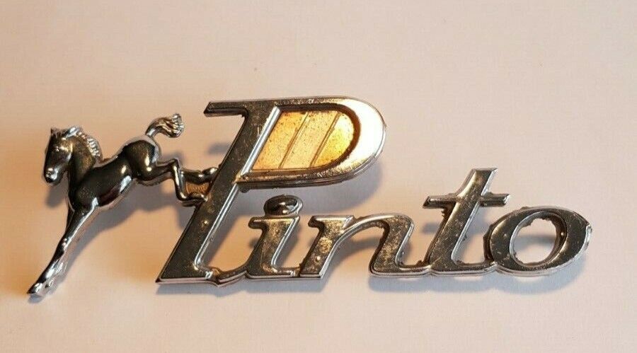 1970s Ford Pinto Car Decal Emblem Ornament Nice Shape