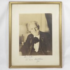Edwin Markham Signed Photo Oregon Poet Laureate Dated 1935 picture