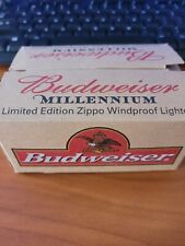 2000 Millenium Budweiser Zippo in 24 bottle case Special Edition picture