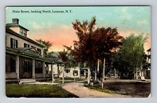 Luzerne NY-New York, Main Street Looking North, Antique, Vintage Postcard picture