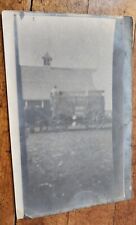 Vintage Real Photo Postcard Very Blurry Horse and Wagon Unmailed picture