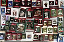Hallmark Keepsake Christmas Ornament Large Lot Dogs, Cats, Animals, Buildings picture