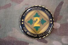 2nd Brigade Combat Team 4th Infantry Division WARHORSE 2BCT 4ID Challenge Coin picture