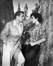 1951 MONTGOMERY CLIFT & ELIZABETH TAYLOR in A PLACE IN THE SUN  Photo   (212-R ) picture