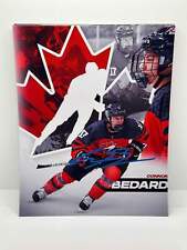 Connor Bedard Canada Signed Autographed Photo Authentic 8X10 COA picture