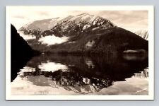Juneau AK-Alaska, RPPC, Scenic View, Mountains, Antique, Vintage Postcard picture